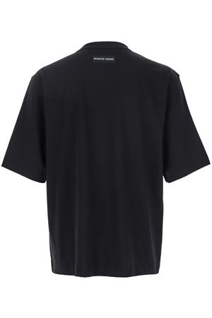 T-shirt Crescent Moon in cotone nero MARINE SERRE | MTT077ACJER0009BK99